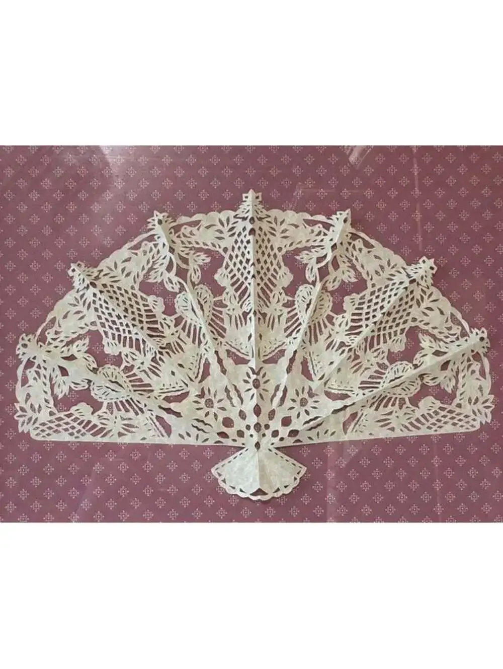 Shadowbox Framed cut paper Fan Art